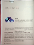 Vorschauseite 1: Wehen - Logbuch