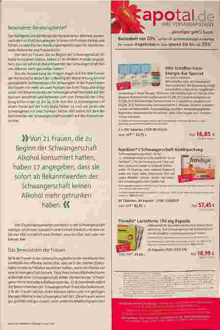 Vorschauseite 4: Wie viel trinken Schwangere wirklich?