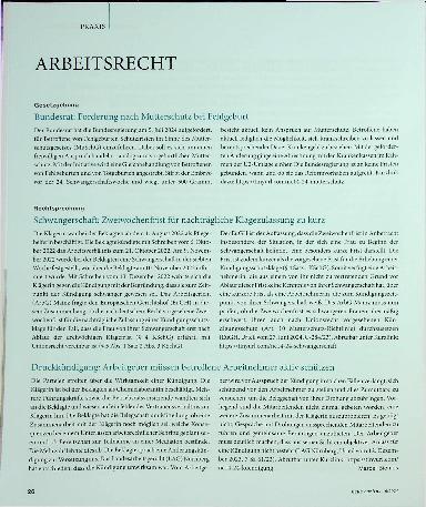 Vorschauseite 1: Arbeitsrecht