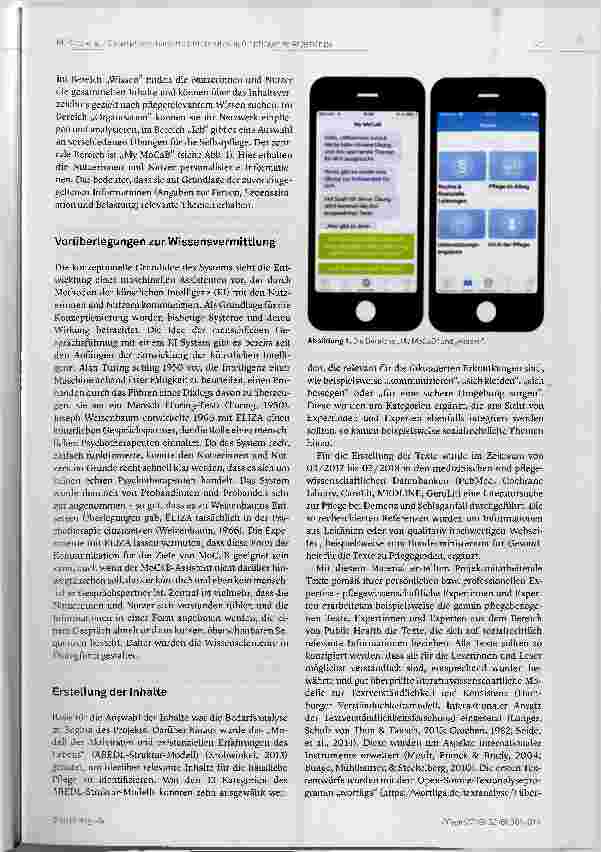 Vorschauseite 3: Über das Smartphone Wissen und Unterstützung für pflegende Angehörige bereitstellen - Das Projekt MoCaB