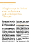Vorschauseite 1: Pflegekonzept im Verlauf einer ambulanten radioonkologischen Therapie