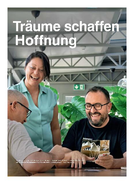 Vorschauseite 1: Träume schaffen Hoffnung