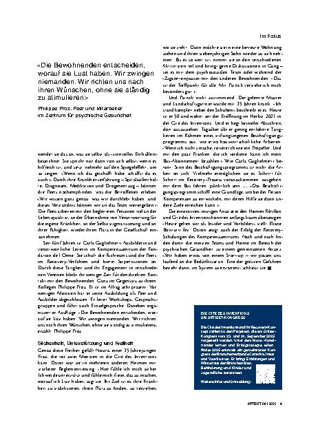 Vorschauseite 4: Träume schaffen Hoffnung