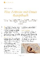Vorschauseite 1: Eine Zeitreise mit Omas Rezeptbuch