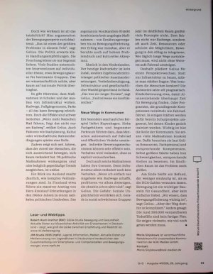 Vorschauseite 4: Aktiver Alltag schützt vor Beschwerden