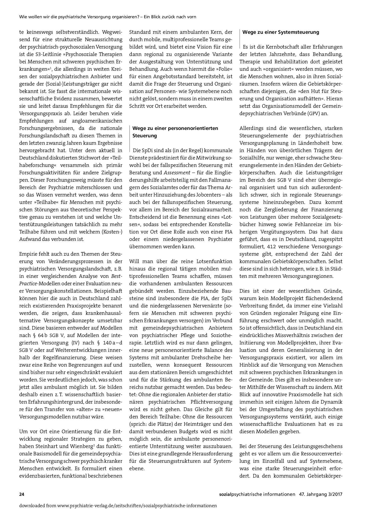Vorschauseite 3: Umsetzungsstrategien und Begleitforschung