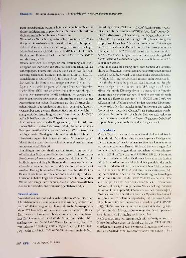 Vorschauseite 6: 20 Jahre „Lernen aus Medikationsfehlern“ in der Krankenhauspharmazie