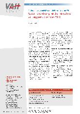 Vorschauseite 1: Gebührenordnung für die Teilnahme an Ringversuchen des VAH