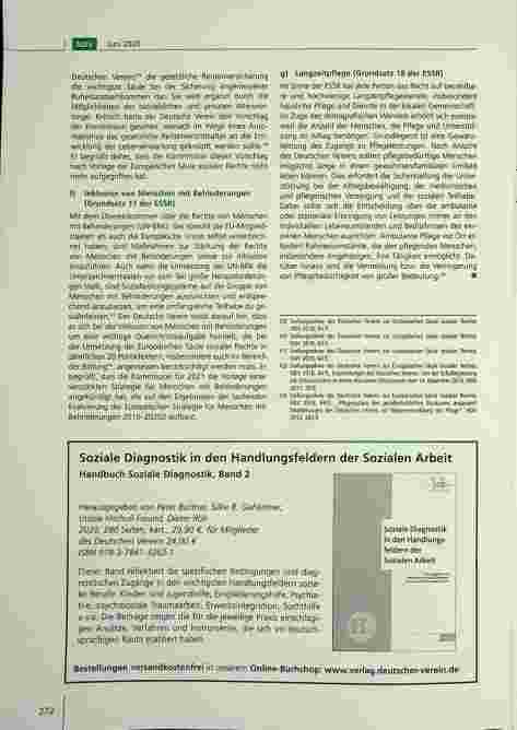 Vorschauseite 5: Stellungnahme des Deutschen Vereins zur Konsultation der Europäischen Kommission zur Stärkung des sozialen Europas.