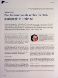 Vorschauseite 1: Das Internationale Archiv für Heilpädagogik in Trebnitz
