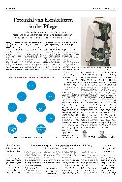 Vorschauseite 1: Potenzial von Exoskeletten in der Pflege