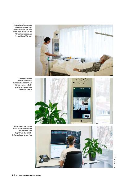 Vorschauseite 3: Die Virtual Care Unit ist ein Meilenstein für die digitale Pflege