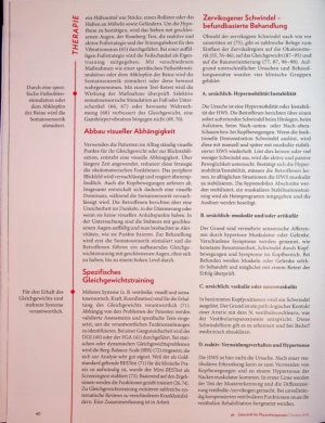 Vorschauseite 5: Den Dreh raus Befundund evidenzbasierte Schwindeltherapie