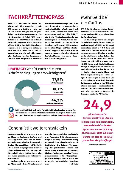 Vorschauseite 2: »Die professionelle Pflege muss tun dürfen, was sie kann. «