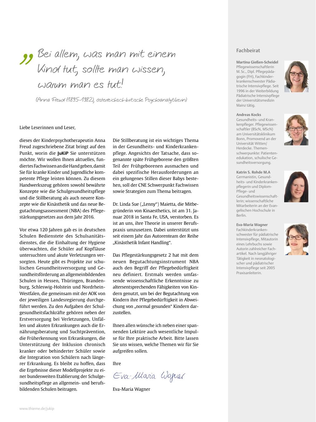 Vorschauseite 1: Editorial