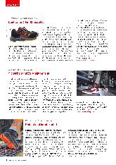 Vorschauseite 3: Schwerpunkt Sicherheitsschuhe: Material-Innovationen. Sehr dünn - sehr wirksam.