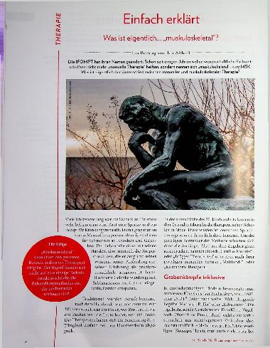 Vorschauseite 1: Einfach erklärt: Was ist eigentlich... „muskuloskeletal“?