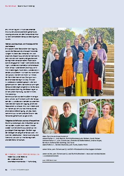 Vorschauseite 3: Nachrichten aus den Landesverbänden