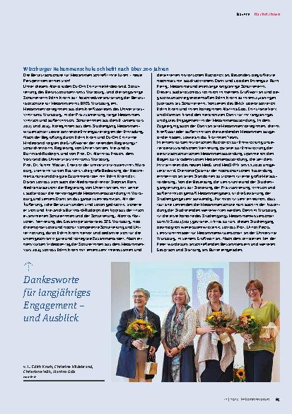 Vorschauseite 6: Nachrichten aus den Landesverbänden
