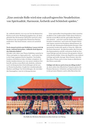 Vorschauseite 5: Wo bleibt das Sakrale im Städtebau?
