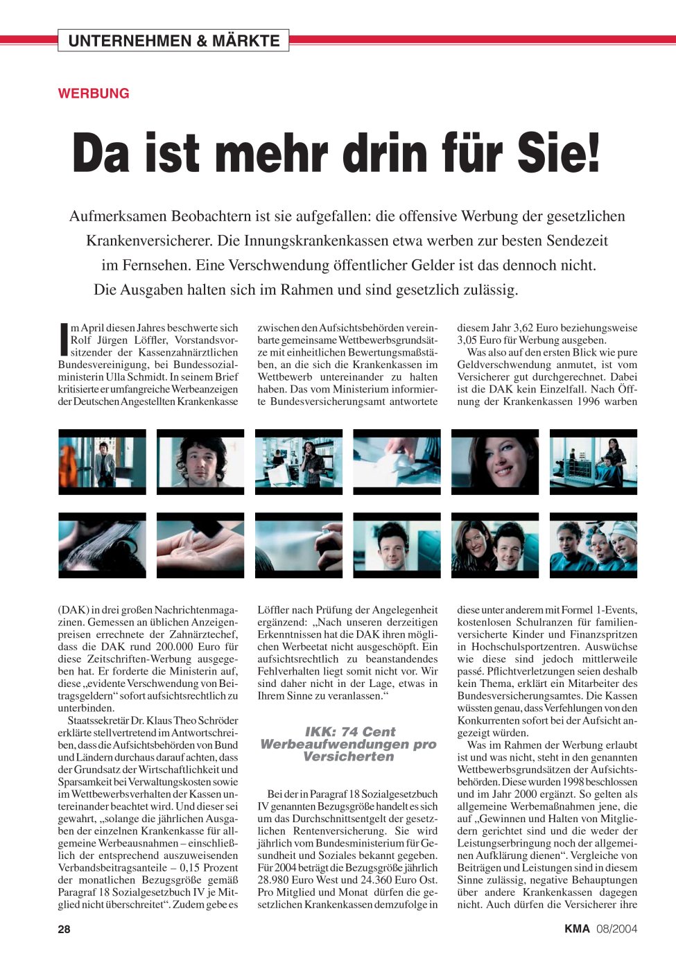 Vorschauseite 1: Da ist mehr drin für Sie!