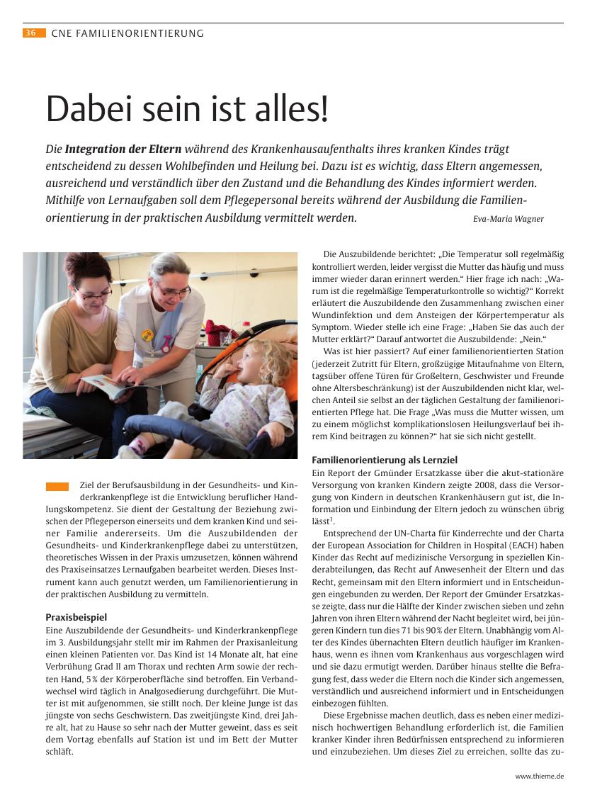 Vorschauseite 1: Dabei sein ist alles!