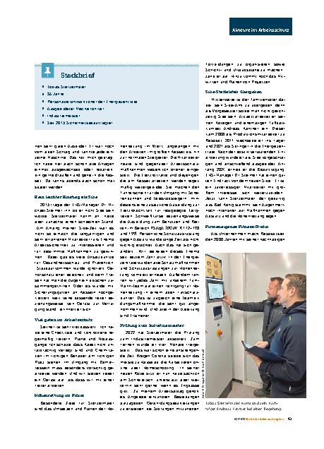Vorschauseite 2: „Ich trage weiter Blaumann“