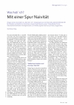 Vorschauseite 2: Was hab ich? Mit einer Spur Naivität