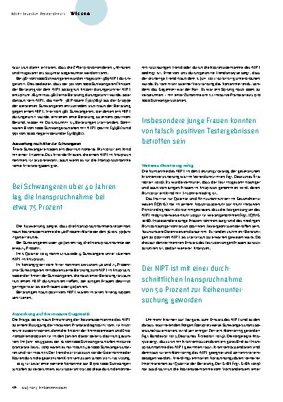 Vorschauseite 3: Von der Privatleistung zur Reihenuntersuchung