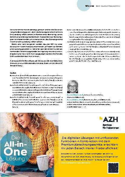 Vorschauseite 4: Von der Privatleistung zur Reihenuntersuchung