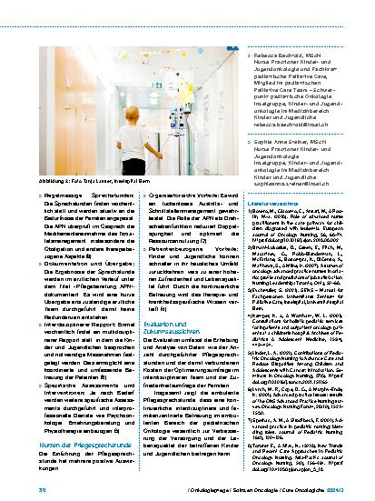 Vorschauseite 2: Die ambulante Pflegesprechstunde stellt sich vor.