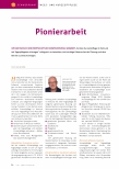 Vorschauseite 1: Pionierarbeit