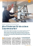 Vorschauseite 1: Aha-Erlebnisse für die sichere Zusammenarbeit