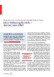 Vorschauseite 1: Eine Wohnung für sich – das ist, was zählt.