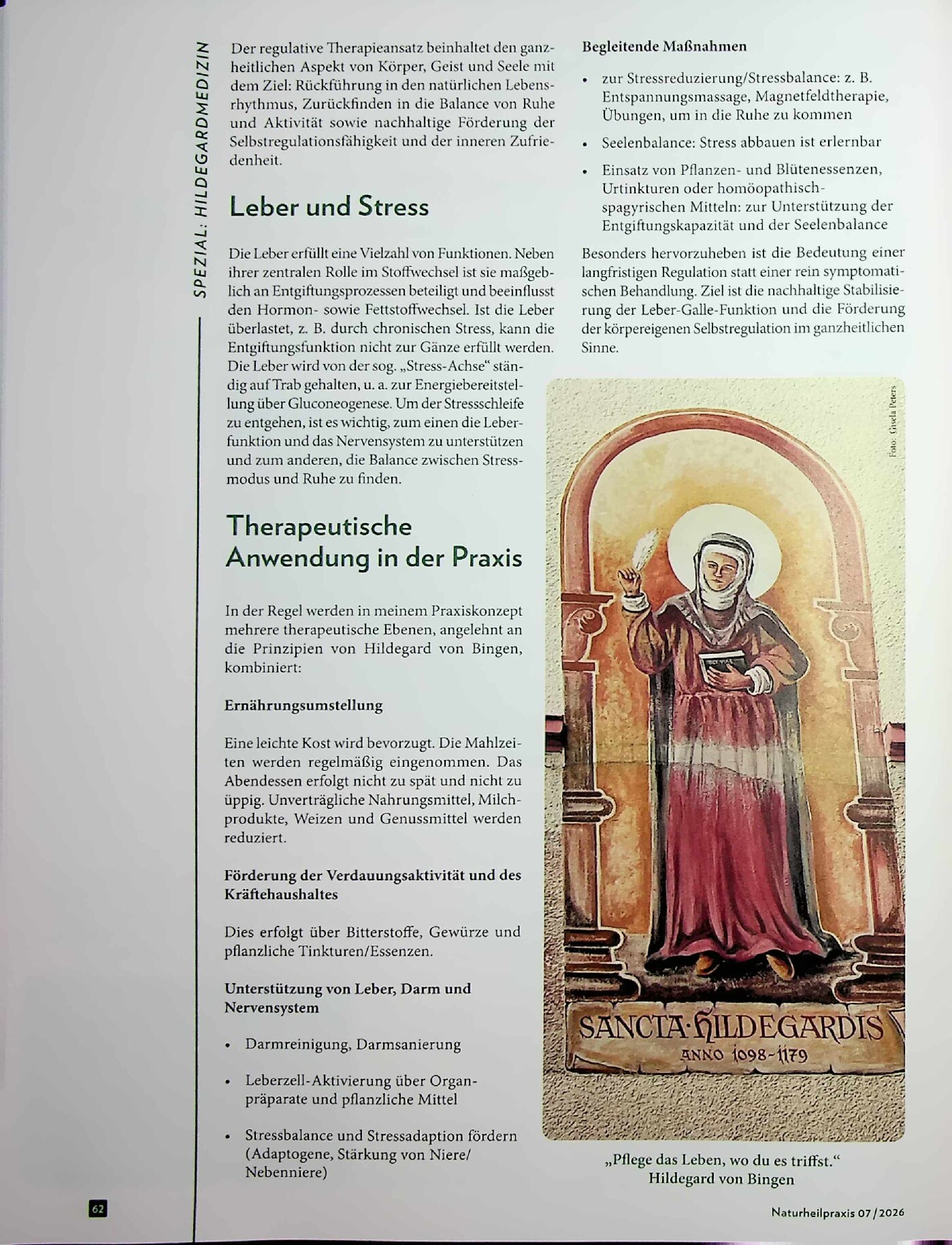 Vorschauseite 3: Fluss statt Stau. Sanfte Regulation nach Hildegard von Bingen