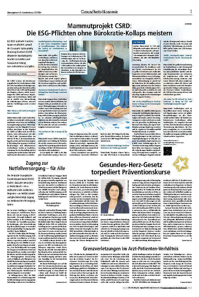Vorschauseite 2: Gesundheitspolitik