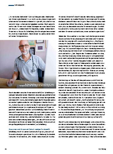 Vorschauseite 2: Digitalisierung in der Medizin – Die Zukunft des Gesundheitswesens