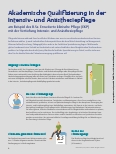 Vorschauseite 1: Akademische Qualifizierung in der Intensivund Anästhesiepflege
