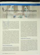 Vorschauseite 1: Gemeinsam statt einsam