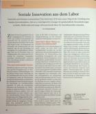 Vorschauseite 1: Soziale Innovation aus dem Labor