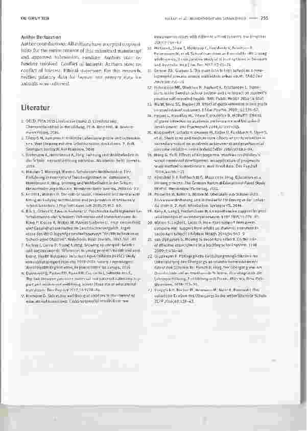 Vorschauseite 4: Wohlbefinden von Schulkindern: Übergänge und Klassenwiederholung als kritisches Ereignis?