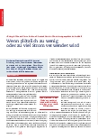 Vorschauseite 1: Wenn plötzlich zu wenig oder zu viel Strom verwendet wird.