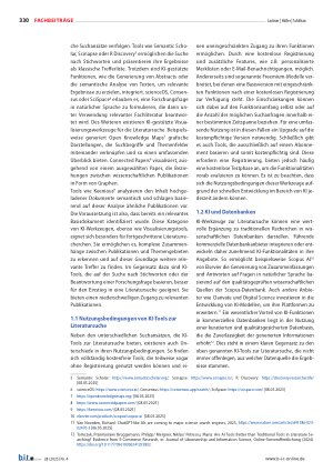 Vorschauseite 2: Künstliche Intelligenz in der Rechercheund Publikationsberatung Ein Praxisbericht zu Serviceangeboten der Universitätsbibliothek Graz
