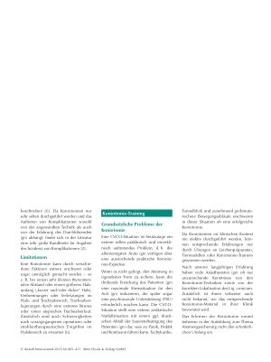 Vorschauseite 3: Koniotomie-Training mit einem selbst gebauten Trainer