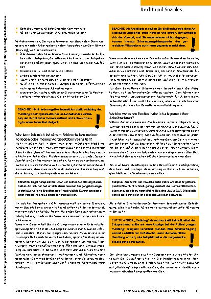Vorschauseite 2: Mobbing und Bossing - Verhaltensstrategien, Hilfe und Unterstützung