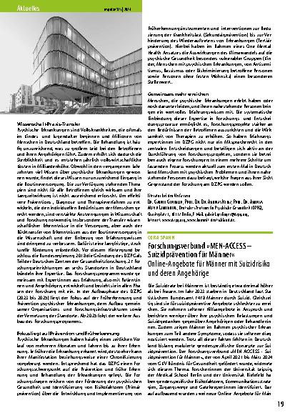 Vorschauseite 2: Ausgezeichnet! Die Preisträger:innen des Niedersächsischen Gesundheitspreises 2024