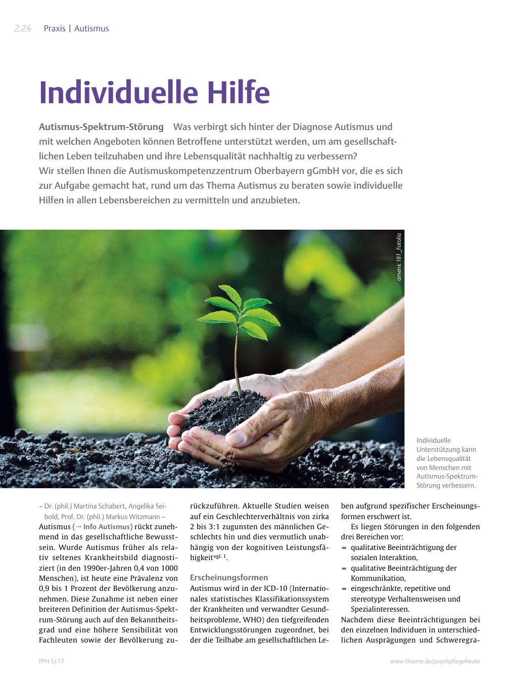 Vorschauseite 1: Individuelle Hilfe