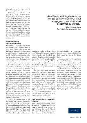 Vorschauseite 4: Der Schlüssel zu einer inklusiven Kultur im Pflegeheim