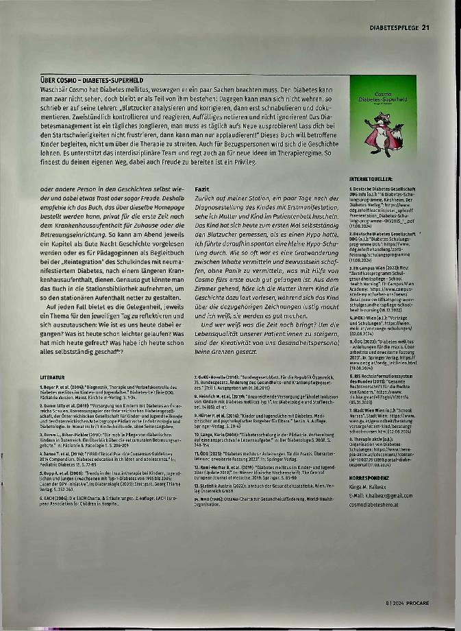 Vorschauseite 4: Kindern Diabetes spielerisch näherbringen