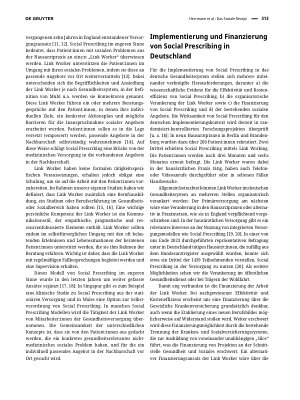 Vorschauseite 2: Das Soziale Rezept - eine Brücke zwischen medizinischer Versorgung und sozialen Angeboten in der Nachbarschaft